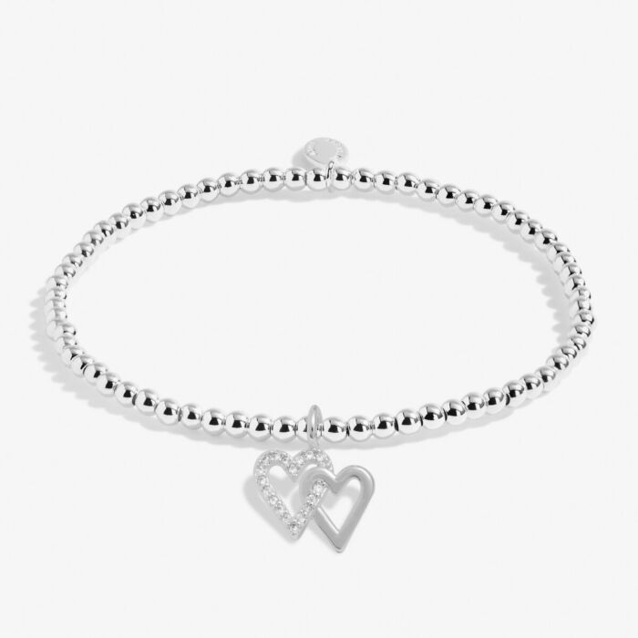 Joma Jewellery A Little 'Happy Birthday Friend' Bracelet In Silver Plating